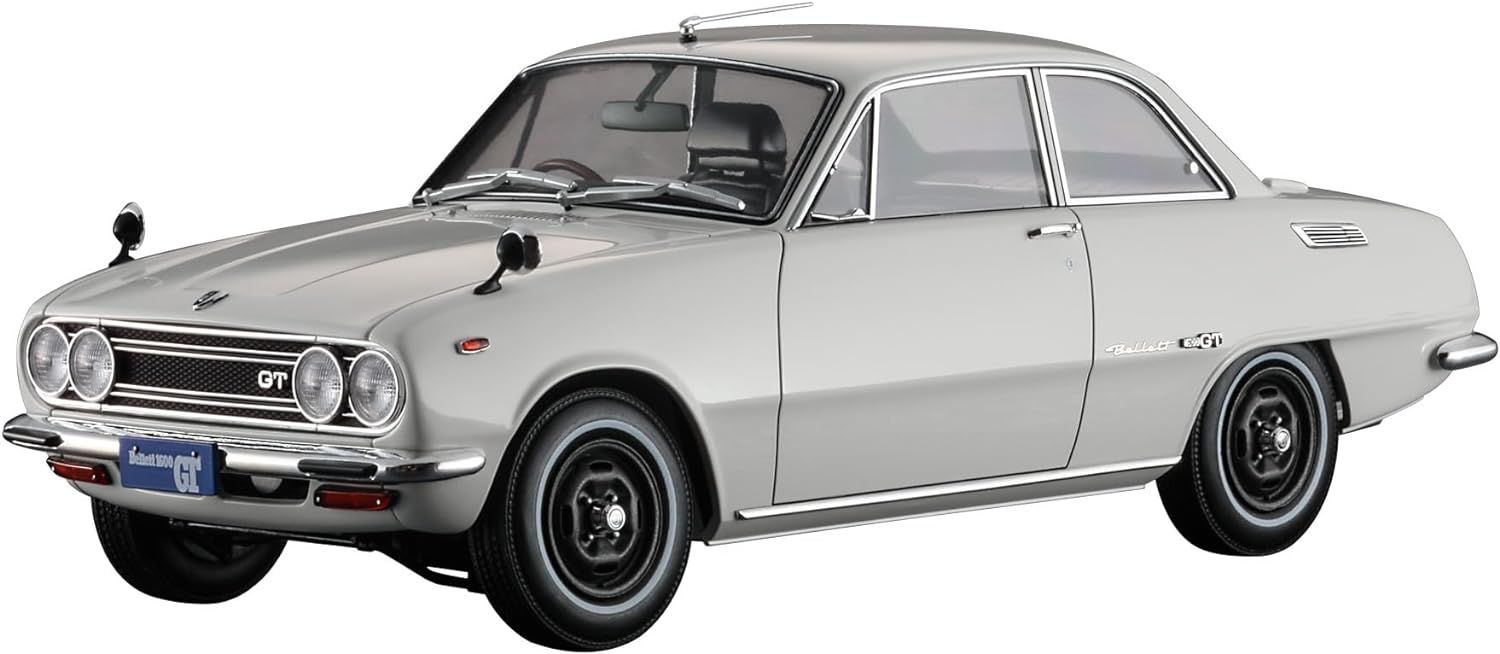 Hasegawa 20668 1/24 Isuzu Beret 1600GT (1969) Plastic Model - BanzaiHobby