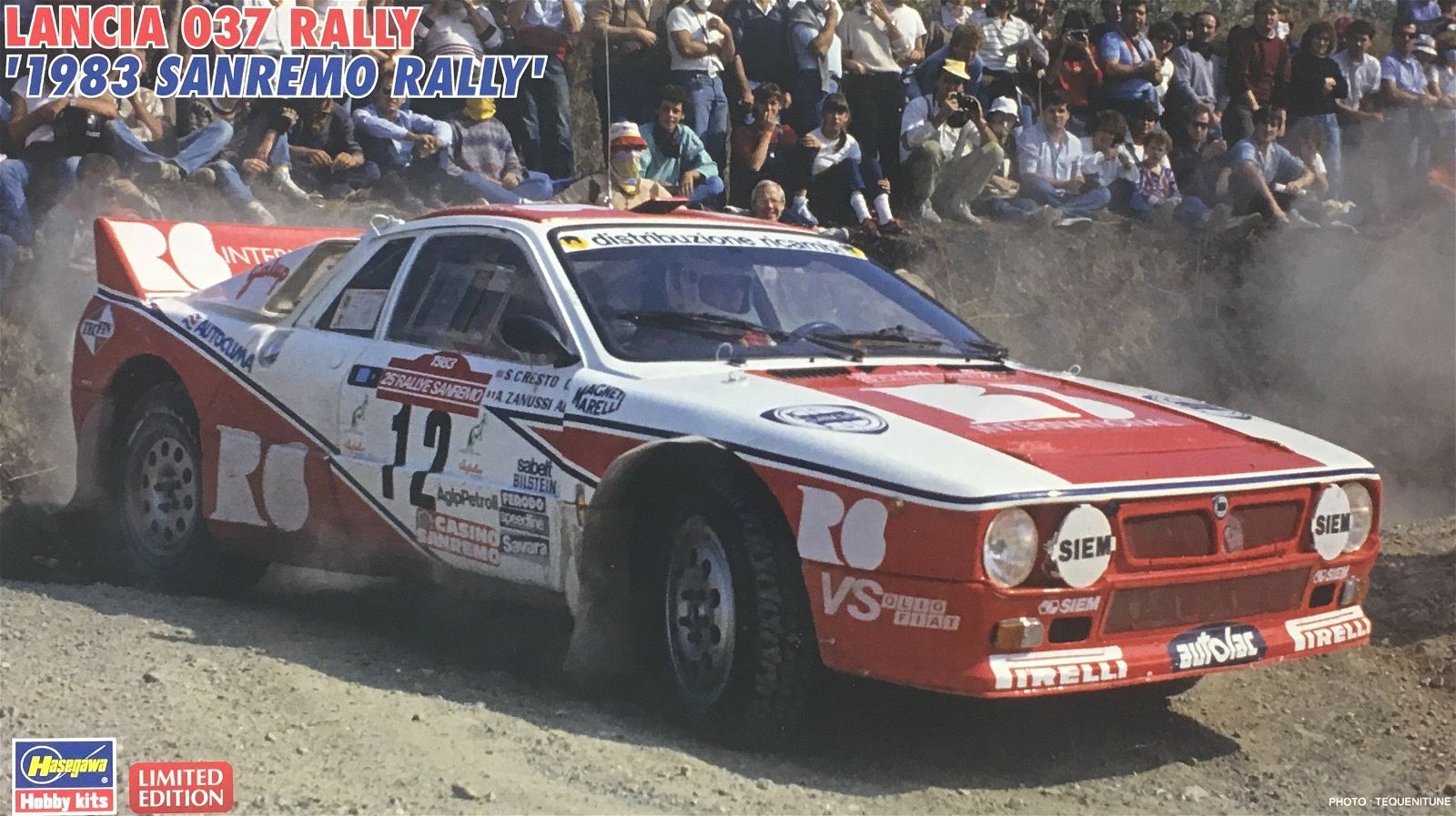 Hasegawa 1/24 Lancia 037 Rally 1983 Sanremo Rally - BanzaiHobby