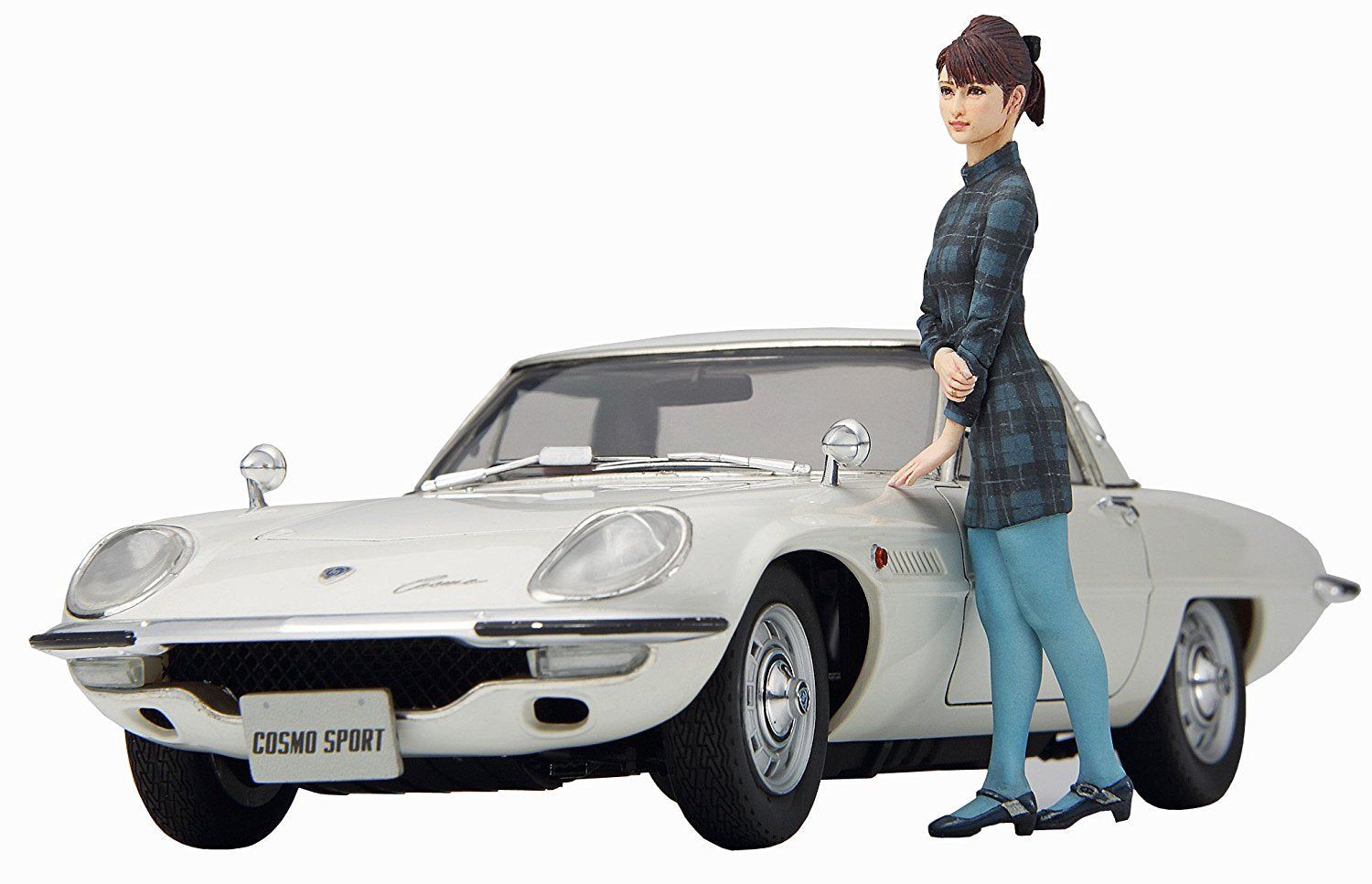 Hasegawa 1/24 Mazda Cosmo Sport L10B with Girl Figure Limited Edition - BanzaiHobby