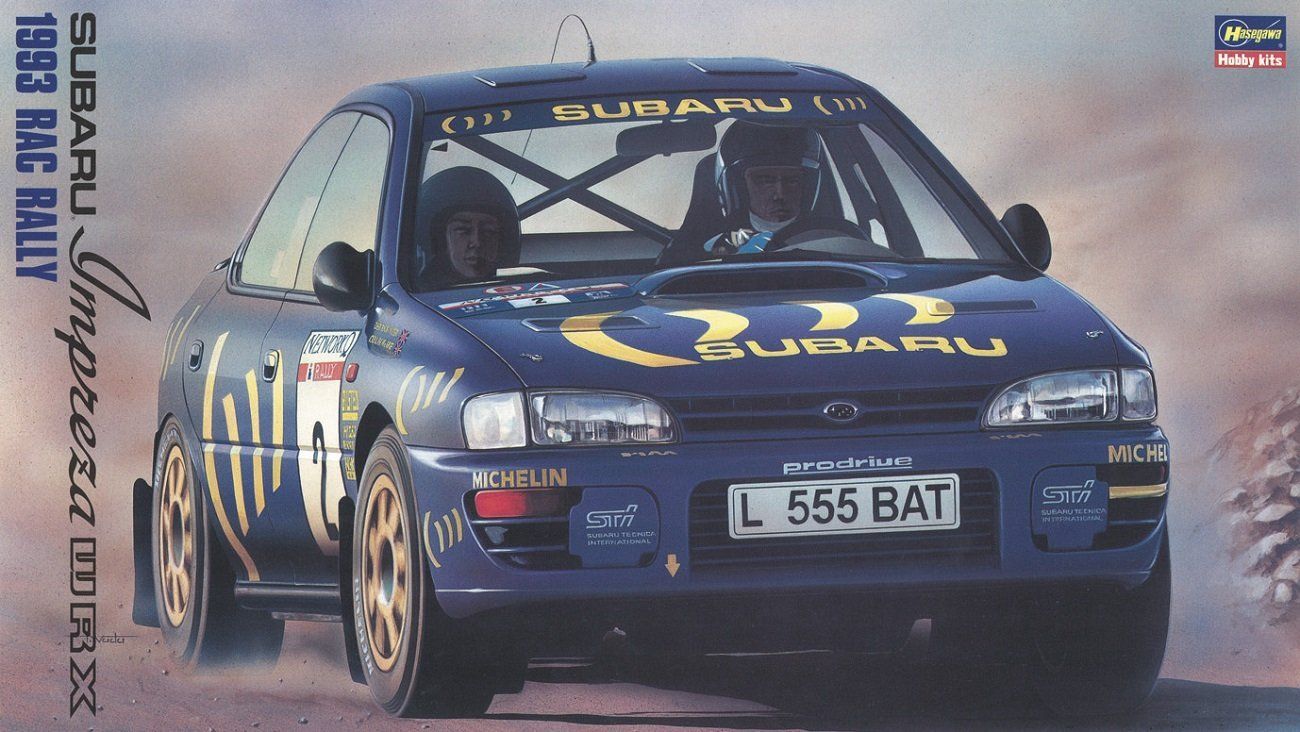 Hasegawa 1/24 Subaru Impreza WRX 1993 RAC Rally - BanzaiHobby