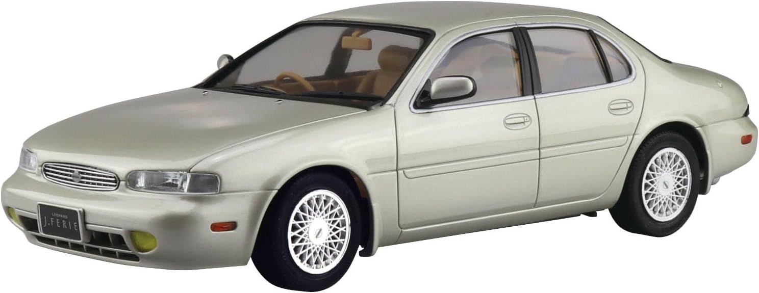Aoshima Bunka Kyozai 1/24 The Model Car Series SP10 Nissan JY32 Leopard J Ferry '92 - BanzaiHobby