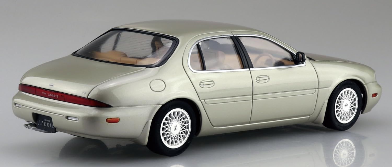 Aoshima Bunka Kyozai 1/24 The Model Car Series SP10 Nissan JY32 Leopard J Ferry '92 - BanzaiHobby