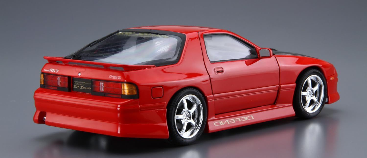 Aoshima Bunka Kyozai 1/24 The Tuned Car Series No.40 Mazda BN Sports FC3S RX-7 '89 - BanzaiHobby