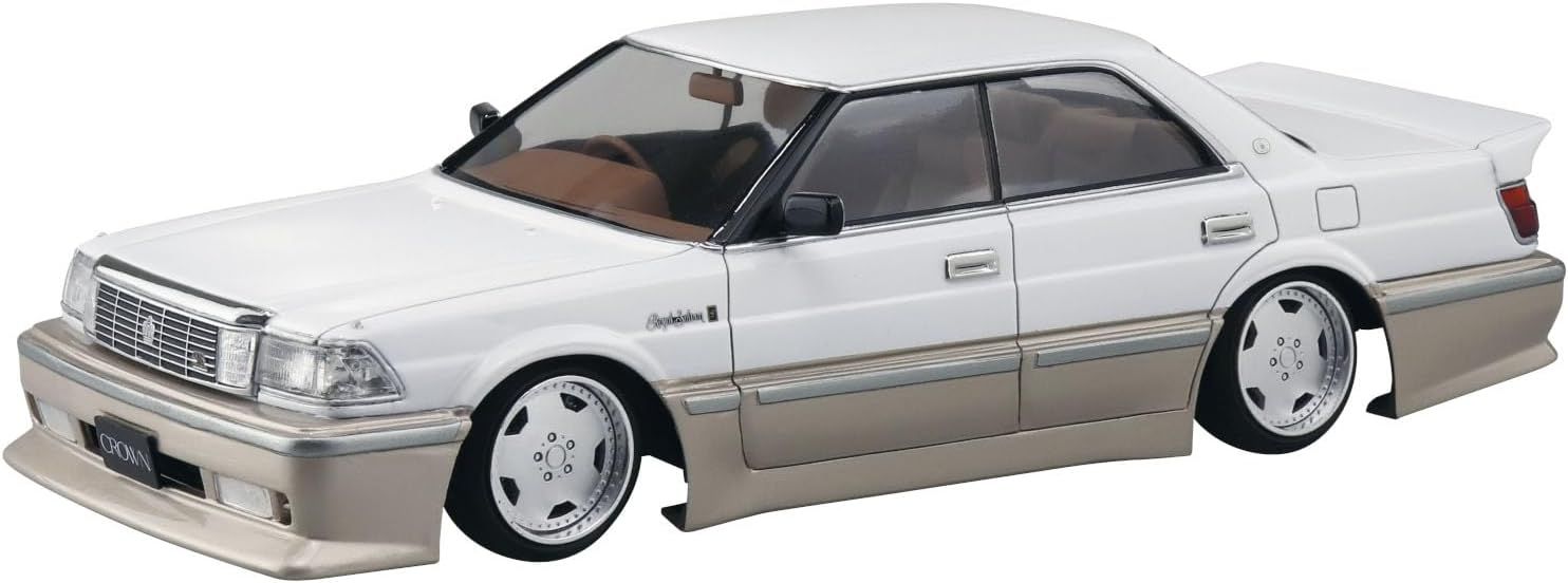 Aoshima Bunka Kyozai 1/24 The Tuned Car Series No.86 Toyota Insurance UZS131 Crown 1989 - BanzaiHobby