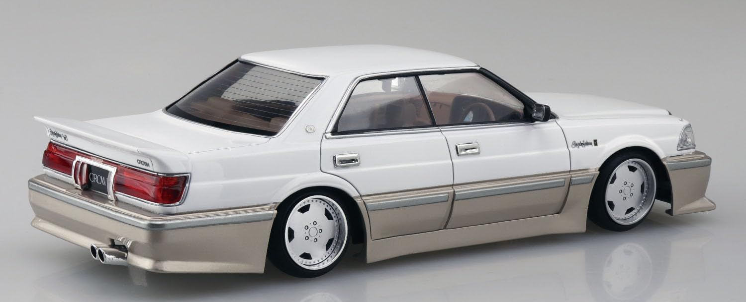 Aoshima Bunka Kyozai 1/24 The Tuned Car Series No.86 Toyota Insurance UZS131 Crown 1989 - BanzaiHobby