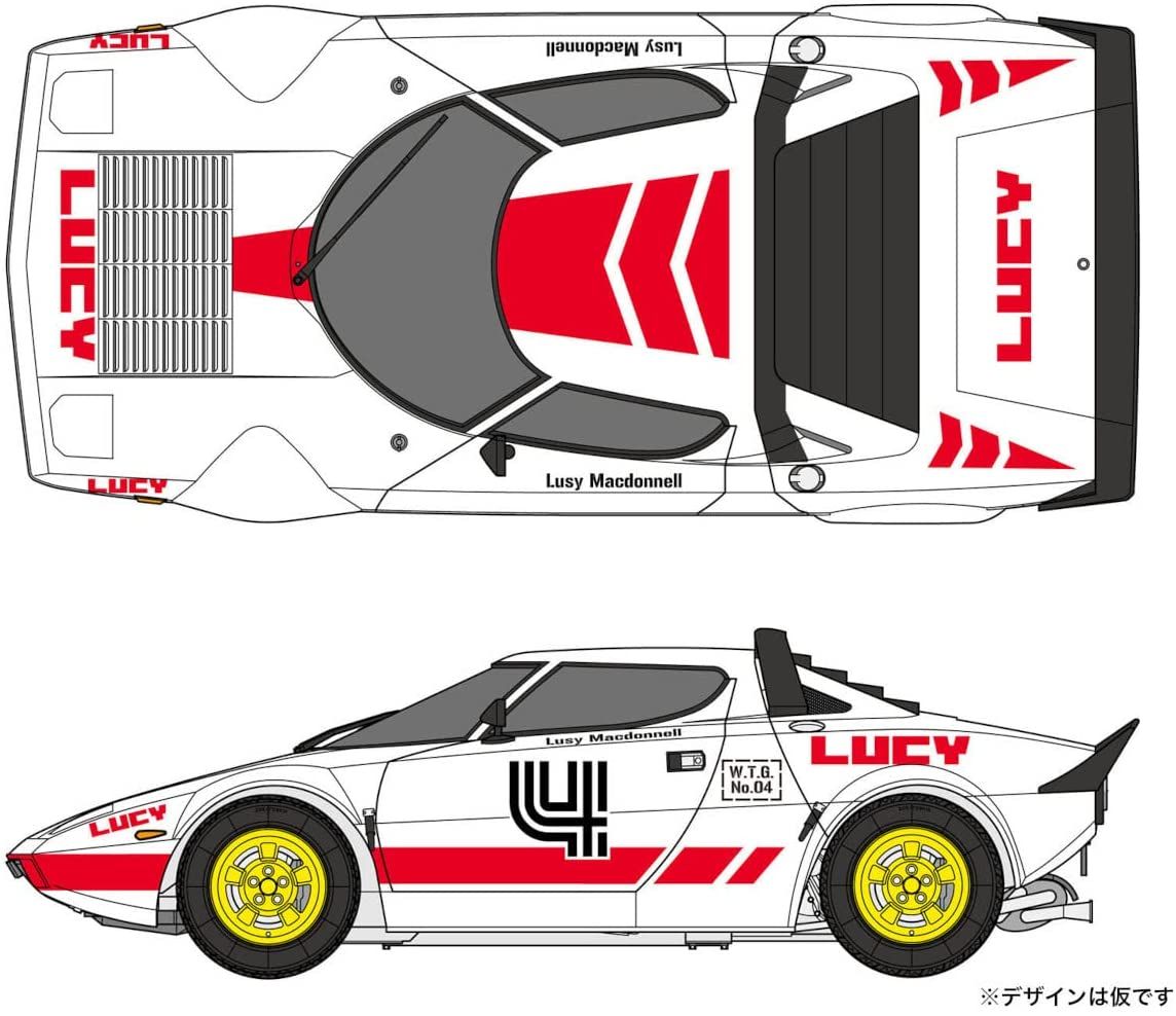 Hasegawa 1/24 WILD EGG GIRLS NO.04 LANCIA STRATOS LUCY MCD - BanzaiHobby