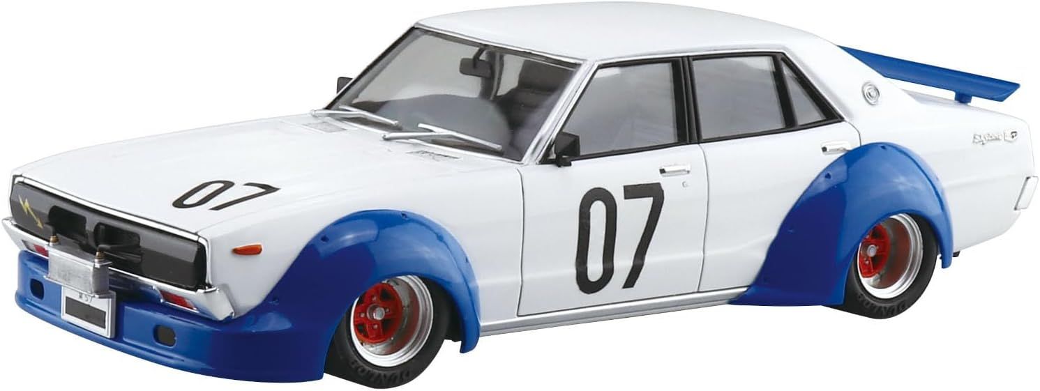Aoshima Bunka Kyozai 1/24 Works Hawk Series No.5 Kenmeri 4Dr Works - BanzaiHobby