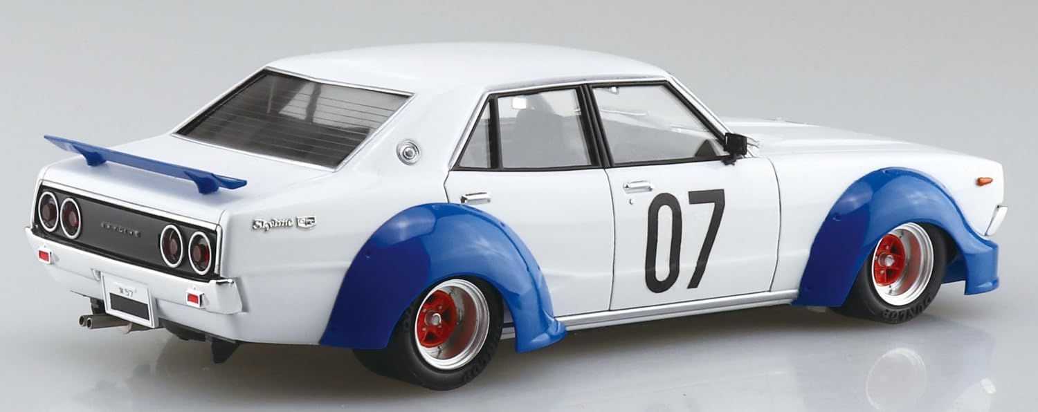 Aoshima Bunka Kyozai 1/24 Works Hawk Series No.5 Kenmeri 4Dr Works - BanzaiHobby