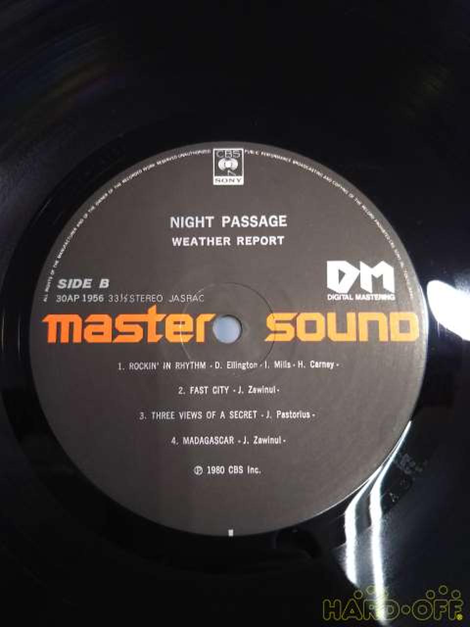 - LP Record WEATHER REPORT NIGHT PASSAGE