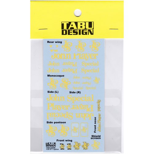 Tabu Design 20096 1/20 97T Optional Decal - BanzaiHobby