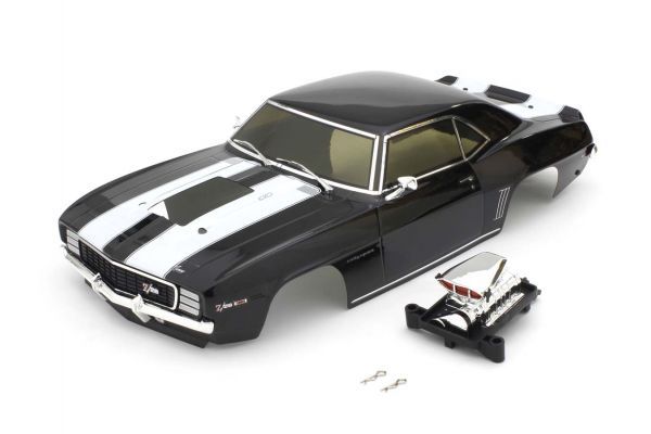 Kyosho FAB608BK 1969 Chevy® Camaro® Z/28 RS Supercharged VE Tuxedo Blac - BanzaiHobby