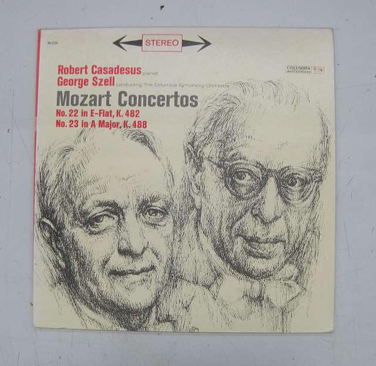 COLUMBIA MASTERWORKS MOZART CONCERTO MS 6194 MS 6194