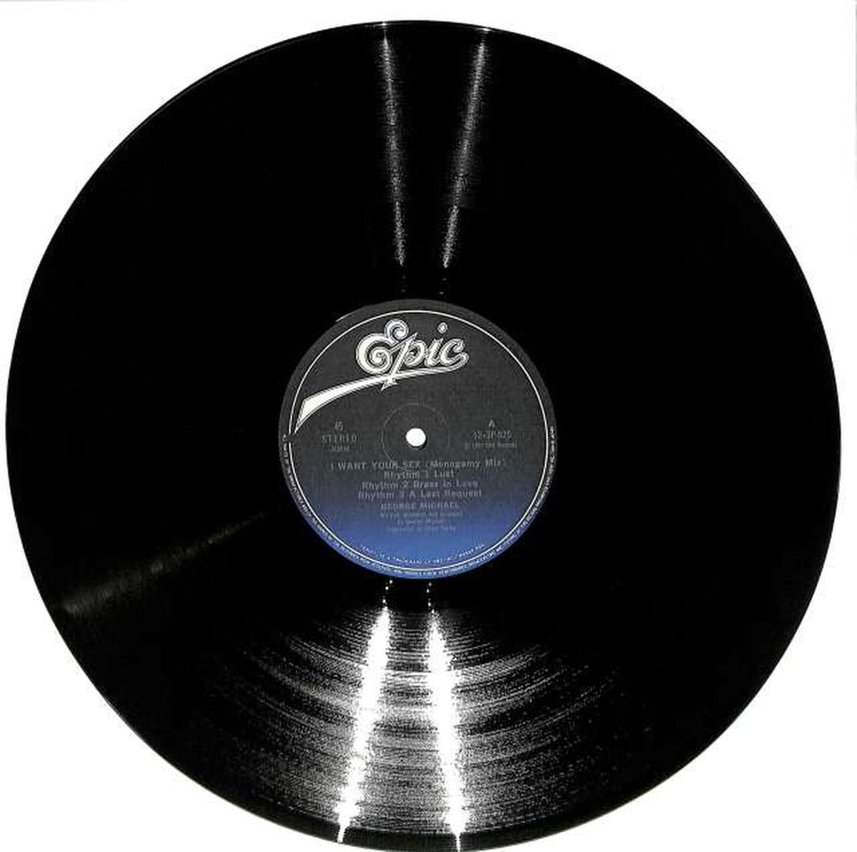 EPIC Sony George Michael "I WANT YOU SEX" 12.3P-825