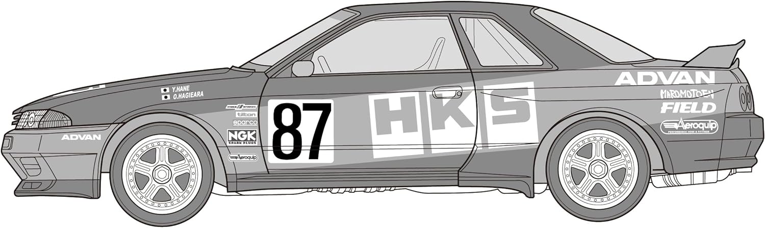 Fujimi ID304 1/24 Inch Up Series No.304 HKS SKYLINE (Skyline GT-R [BNR32 Gr.A Specification] 1992) - BanzaiHobby