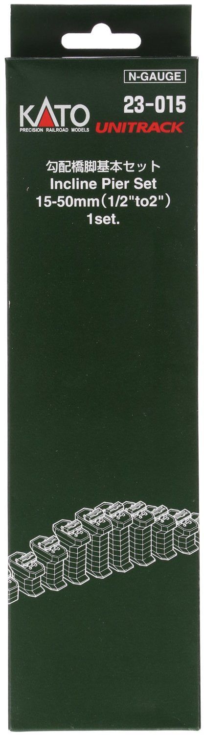 KATO 23-015 1/2" to 2" Incline Pier Set - BanzaiHobby