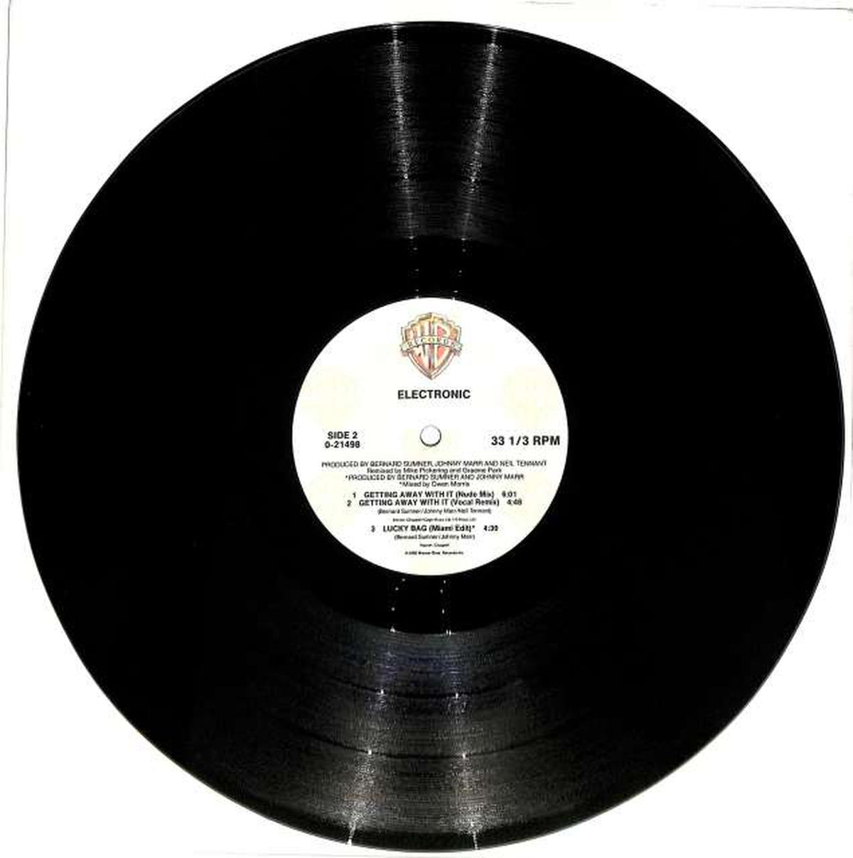 WARNER Electronic "GETTING AWAY WITH IT." 0-21498 (Export)
