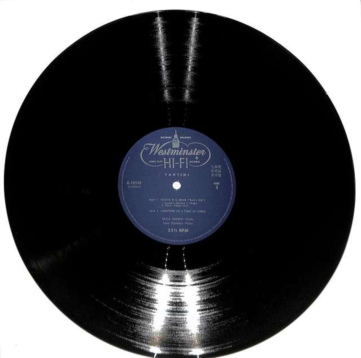 W Pioneer Devil's Trill Erika Morini G-10550