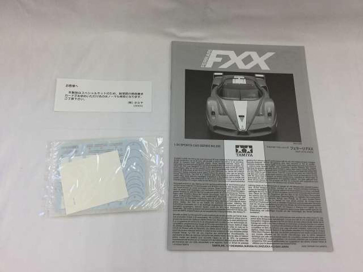 TAMIYA Ferrari FXX with Clearia Fairing 92211 - Banzai Thrifting | BanzaiHobby