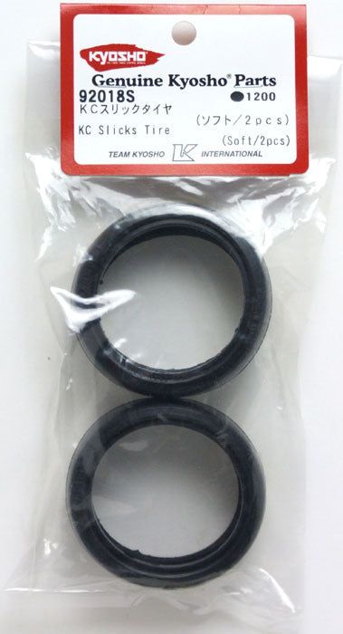 Kyosho 92018S KC Slicks Tire (Soft/2pcs) - BanzaiHobby