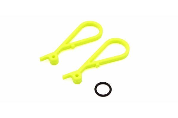 Kyosho IF444-02KY Fuel Tank Lever(F-Yellow/2pcs) - BanzaiHobby