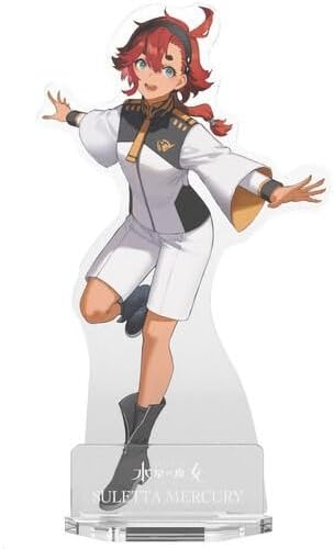 Bandai Gunpla Package Art Acrylic Stand Mobile Suit Gundam: Witch of Mercury (2 types) - BanzaiHobby
