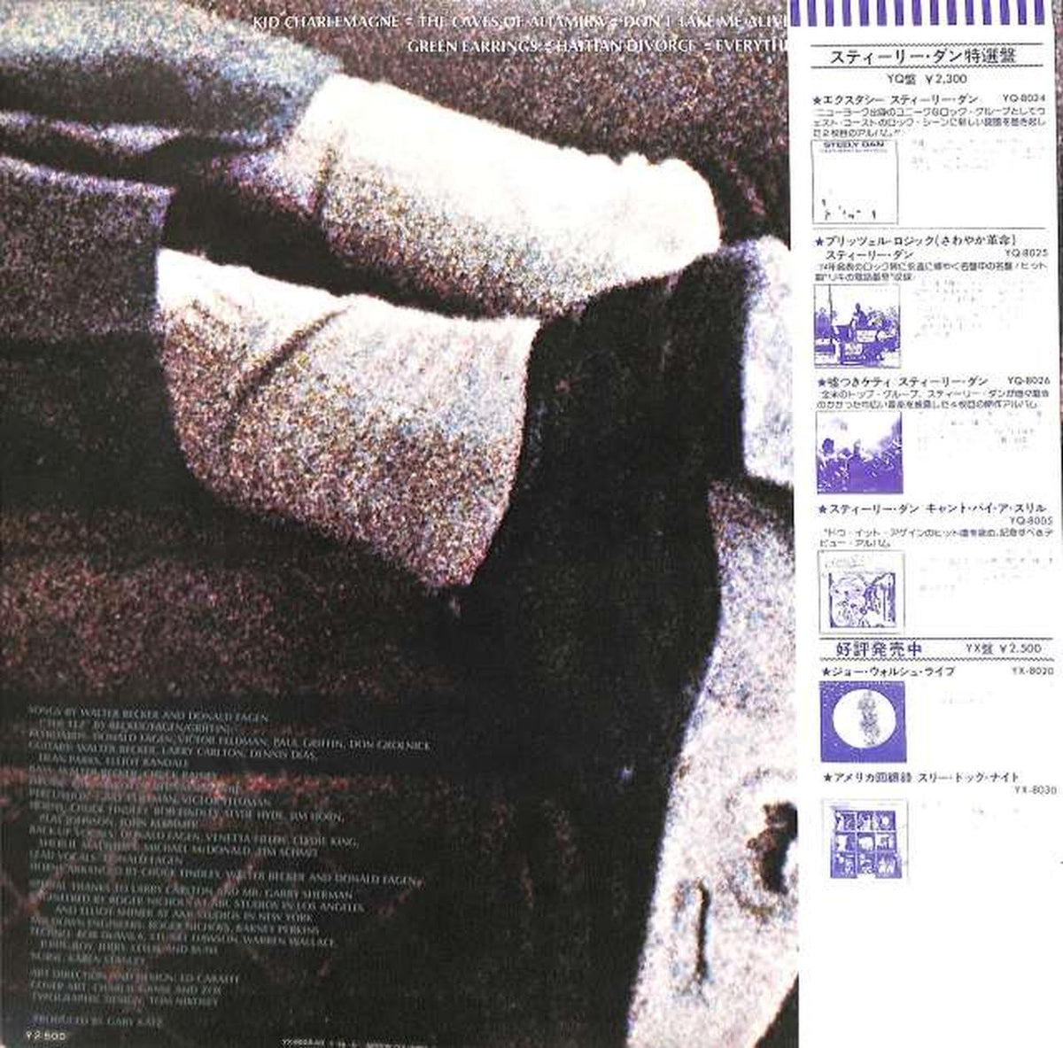 Nippon Columbia Steely Dan "Illusory Skyscraper" YX-8028-AB