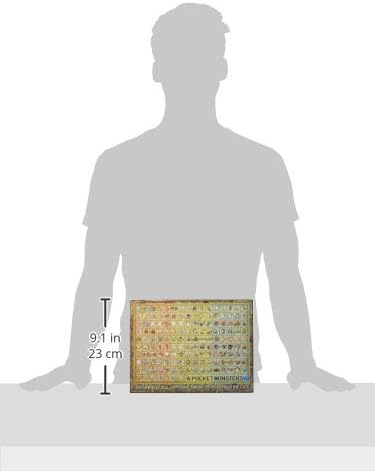 Ensky 1000T-31 Pokémon Encyclopedia 001-151 - Pokémon (Puzzle, 1000 Pieces, 51 x 73.5 cm) - BanzaiHobby