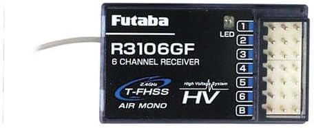 Futaba 107345-3 R3106gf empty receiver (t-FHSS AIR mono) - BanzaiHobby