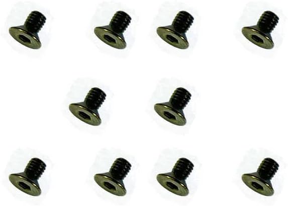 Square SFR-305 S-Flex Titanium M3 Flat Head Hex Screw, M3 x 5mm 10pcs - BanzaiHobby