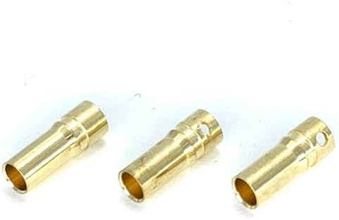 Square SGC-135F 3.5mm Connectors for Brushless Motors, Female, 3pcs - BanzaiHobby