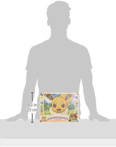 Ensky 500T-L20 Pokemon Mosaic Art R Eevee - Pokémon (Puzzle, 500 Pieces, 51 x 73.5 cm) - BanzaiHobby
