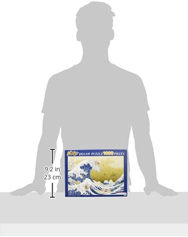 Ensky 1000T-156 Thirty-six Scenes of Pupupu: Behind the Great Wave off Float Islands - Kirby of the Stars (Puzzle, 1000 Pieces, 51 x 73.5 cm) - BanzaiHobby