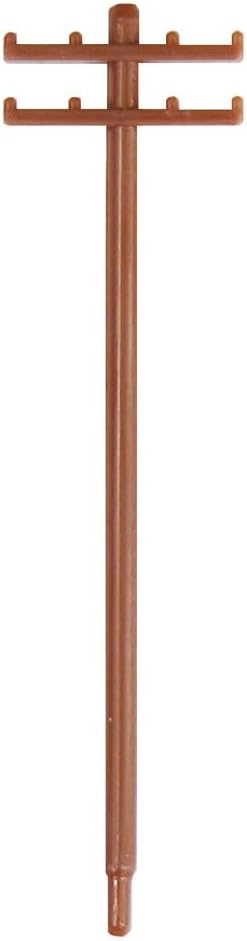 TGW NA-74 N Gauge Electric Pole (15 Pieces) - BanzaiHobby