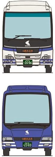 TOMYTEC 333203 The Bus Collection Kansai Airport Transportation 30th Anniversary Set of 2 - BanzaiHobby