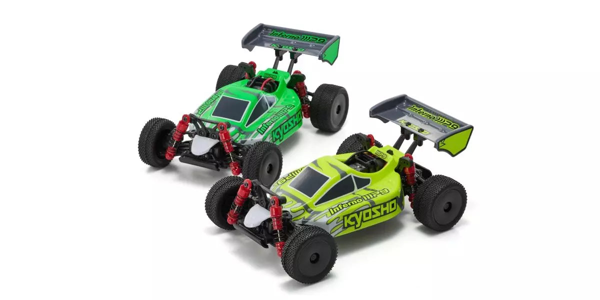 Kyosho 32097WGR MB-010 R/S Inferno MP9 TKI White/Green