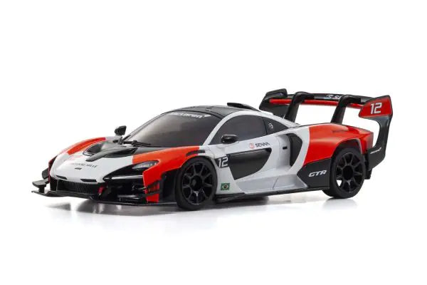 Kyosho MZP243WR ASC MR-03W-MM McLaren Senna GTR White/Red - BanzaiHobby