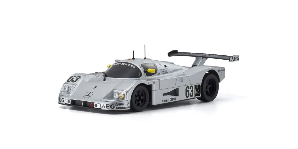 Kyosho 32353S Sauber-Mercedes Gruppe-C-Rennsportwagen C9, Nr.63, LM 1989 - BanzaiHobby