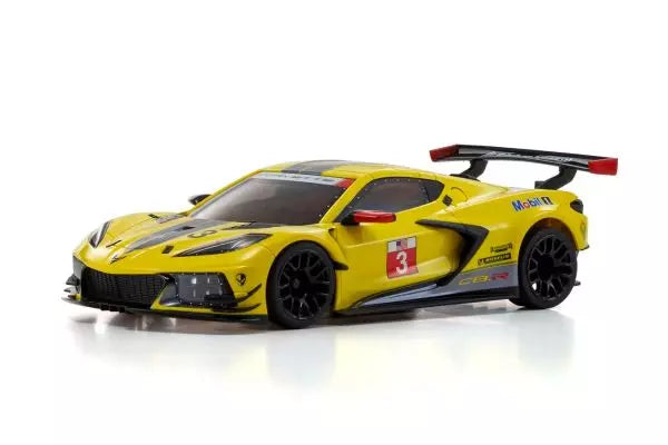 Kyosho 32356Y MINI-Z RWD MR-04 readyset CHEVROLET® CORVETTE® C8.R Yellow - BanzaiHobby