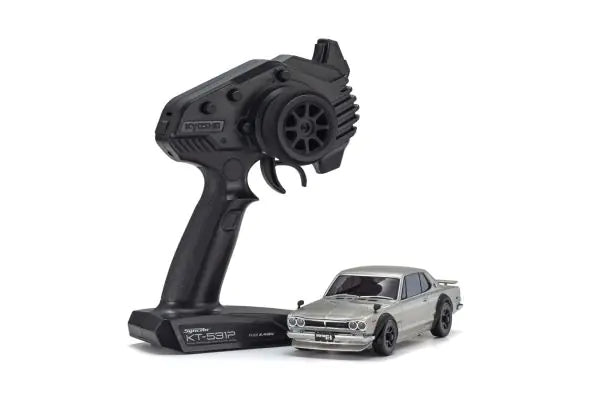 Kyosho 32359S MINI-Z RWD MR-04 NISSAN SKYLINE 2000GT-R (KPGC10) Tuned Ver. Silver - BanzaiHobby