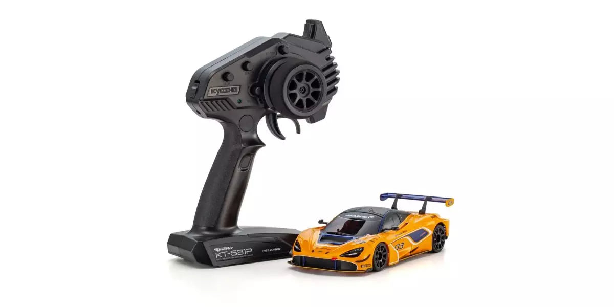 Kyosho 32364OR MR04RWD r/s McLaren 720S GT3 #03 Orange - BanzaiHobby