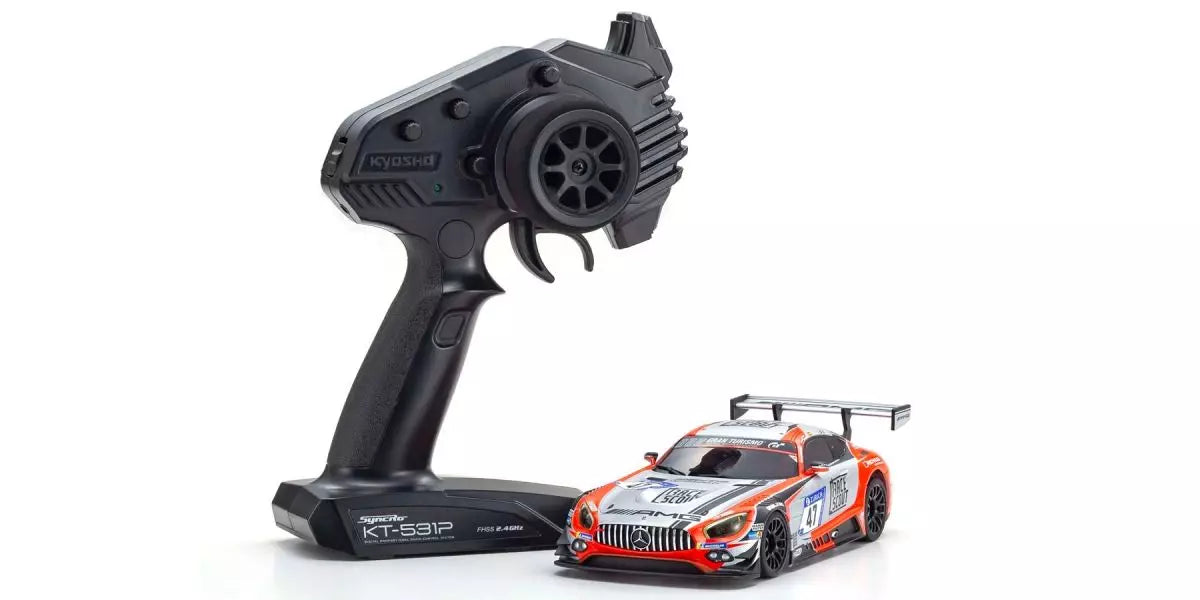 Kyosho 32367FRS MR04RWD MINI-Z readyset Mercedes-AMG GT3 No. 47