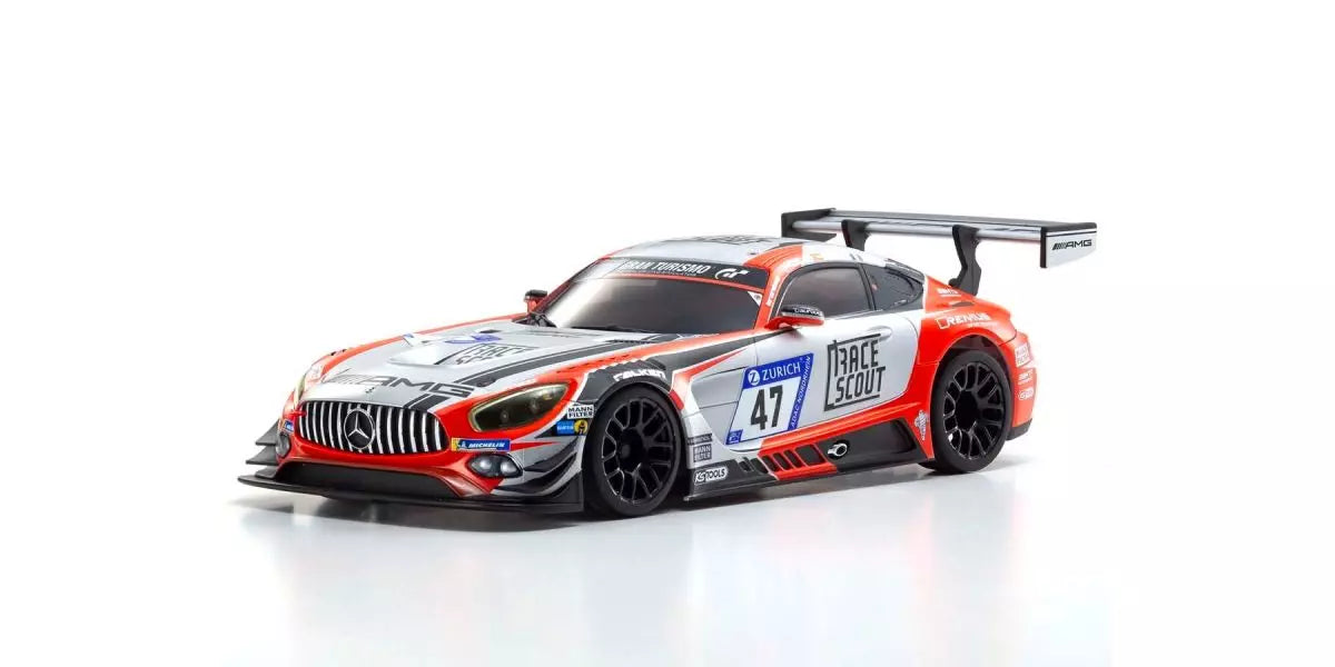 Kyosho 32367FRS MR04RWD MINI-Z readyset Mercedes-AMG GT3 No. 47