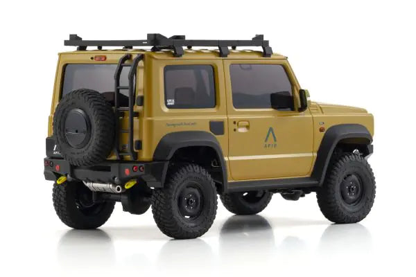 Kyosho 32537LBR-M MINI-Z 4x4 Suzuki Jimny Sierra APIO JIMNY TS4 Yellow Ocher - BanzaiHobby