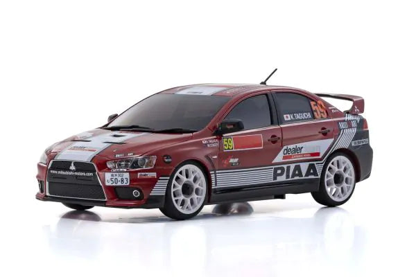 Kyosho MZP462M ASC MA020 MITSUBISHI LANCER EVOLUTION X MITSUBISHI MOTORS DEALER TEAM PWRC2008 - BanzaiHobby