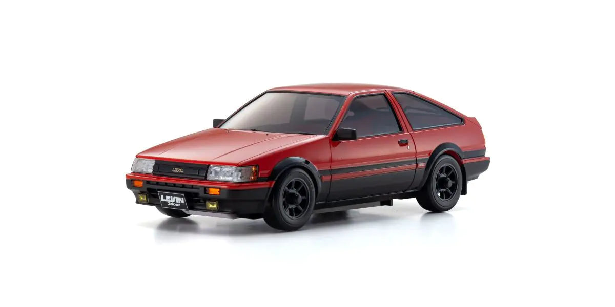 Kyosho 32641RBK MINI-Z AWD Toyota COROLLA LEVIN AE86 Red/Black - BanzaiHobby