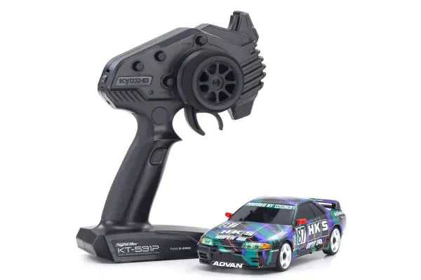 Kyosho 36252HK MINI-Z AWD HKS SKYLINE GT-R (R32) 1993 #87 - BanzaiHobby