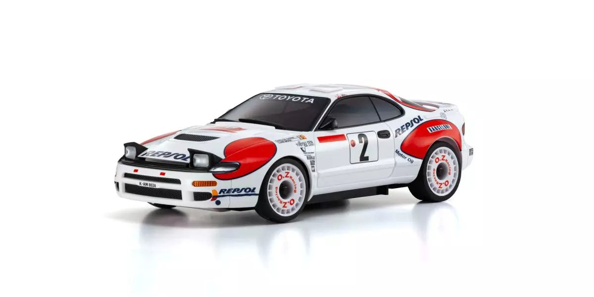 Kyosho 32654CS MA020 rear wheel drive Toyota Celica GT-FOUR No. 2 WRC 1992