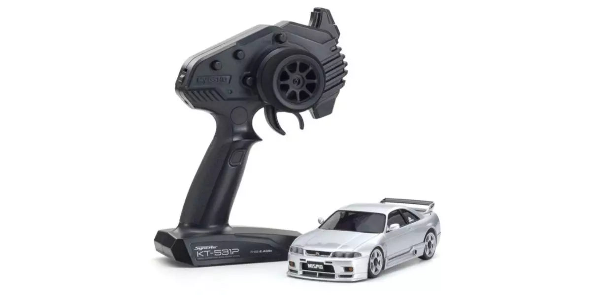 Kyosho 32659S MA-020 r/s Nissan Skyline GT-R NISMO R33 Silver - BanzaiHobby