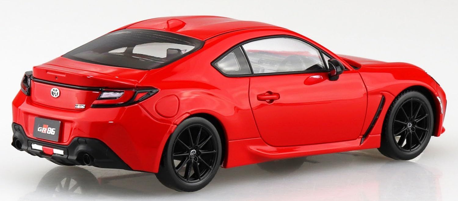 Aoshima Bunka Kyozai 1/32 The Snap Kit Series No.21-A Toyota GR86 Spark Red - BanzaiHobby