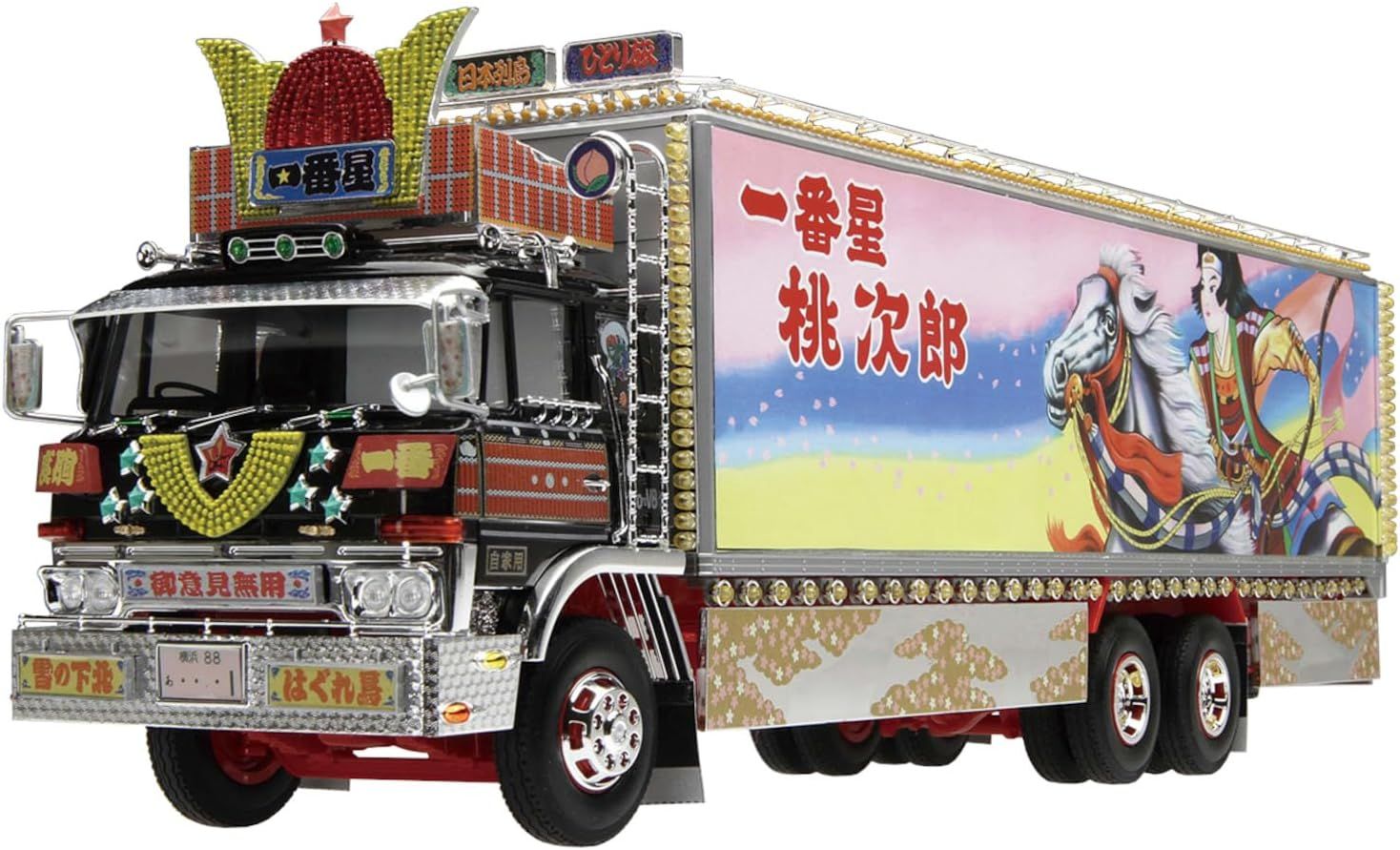Aoshima Bunka Kyozai 1/32 Truck Bastard Series No.4 Ichiban Star One Male Momojiro - BanzaiHobby